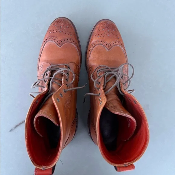 Allen Edmonds Dalton Tan Boots - worn only a handful of times. Great condition. Allen Edmonds | Shoes | Allen Edmonds Dalton Tan Boots Worn  main image 2